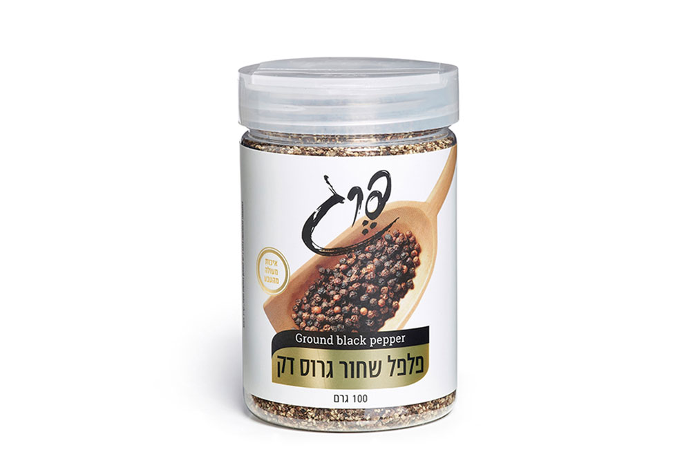 פלפל שחור גרוס דק