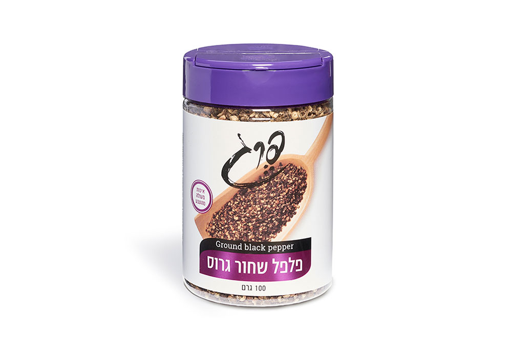 פלפל שחור גרוס עבה